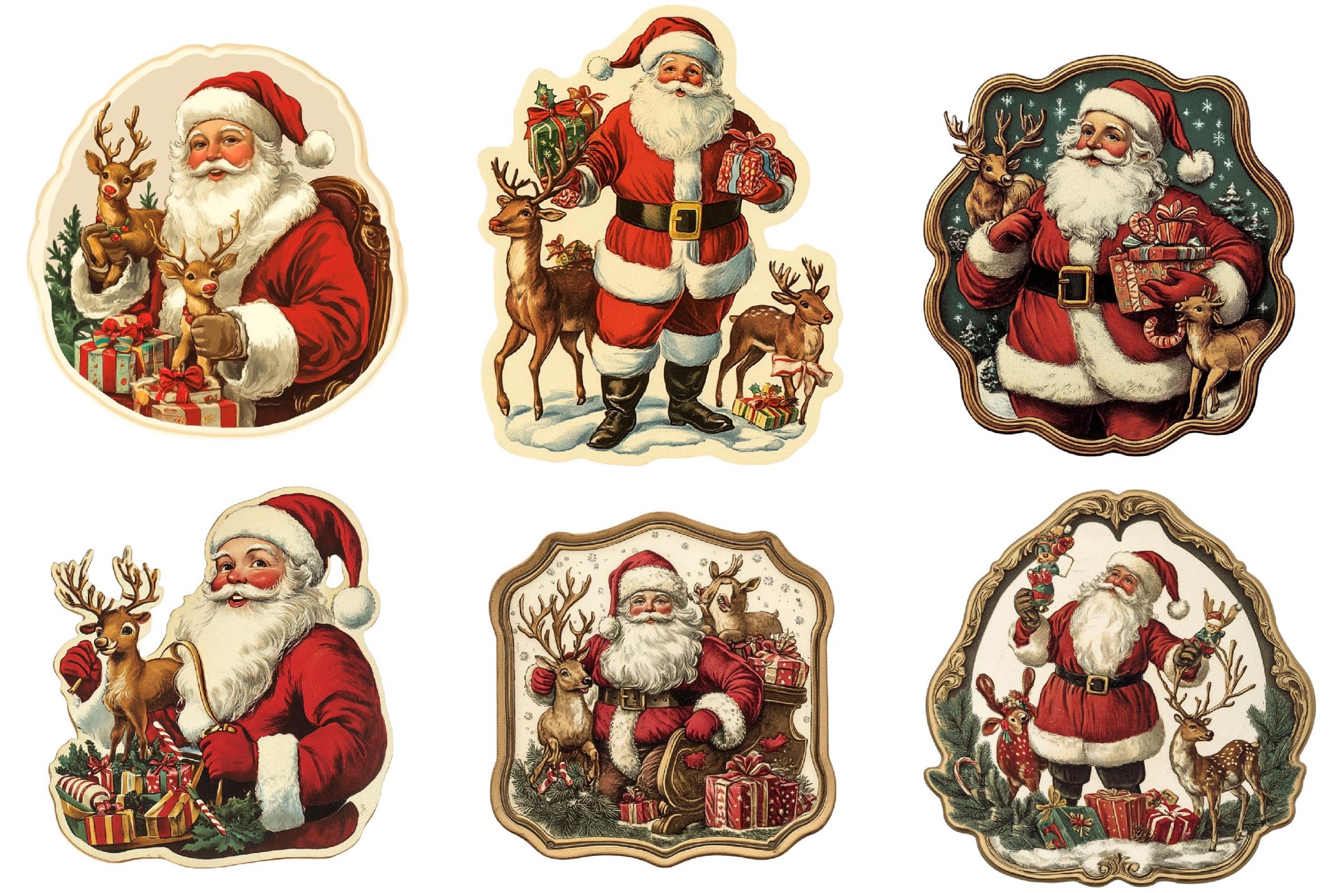 Christmas Santa Potion Label Clipart Bundle - CraftNest - Digital Crafting and Art