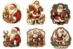 Christmas Santa Potion Label Clipart Bundle - CraftNest - Digital Crafting and Art