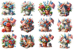 4th Of July Clipart Bundle 2 - CraftNest - Digital Crafting and Art