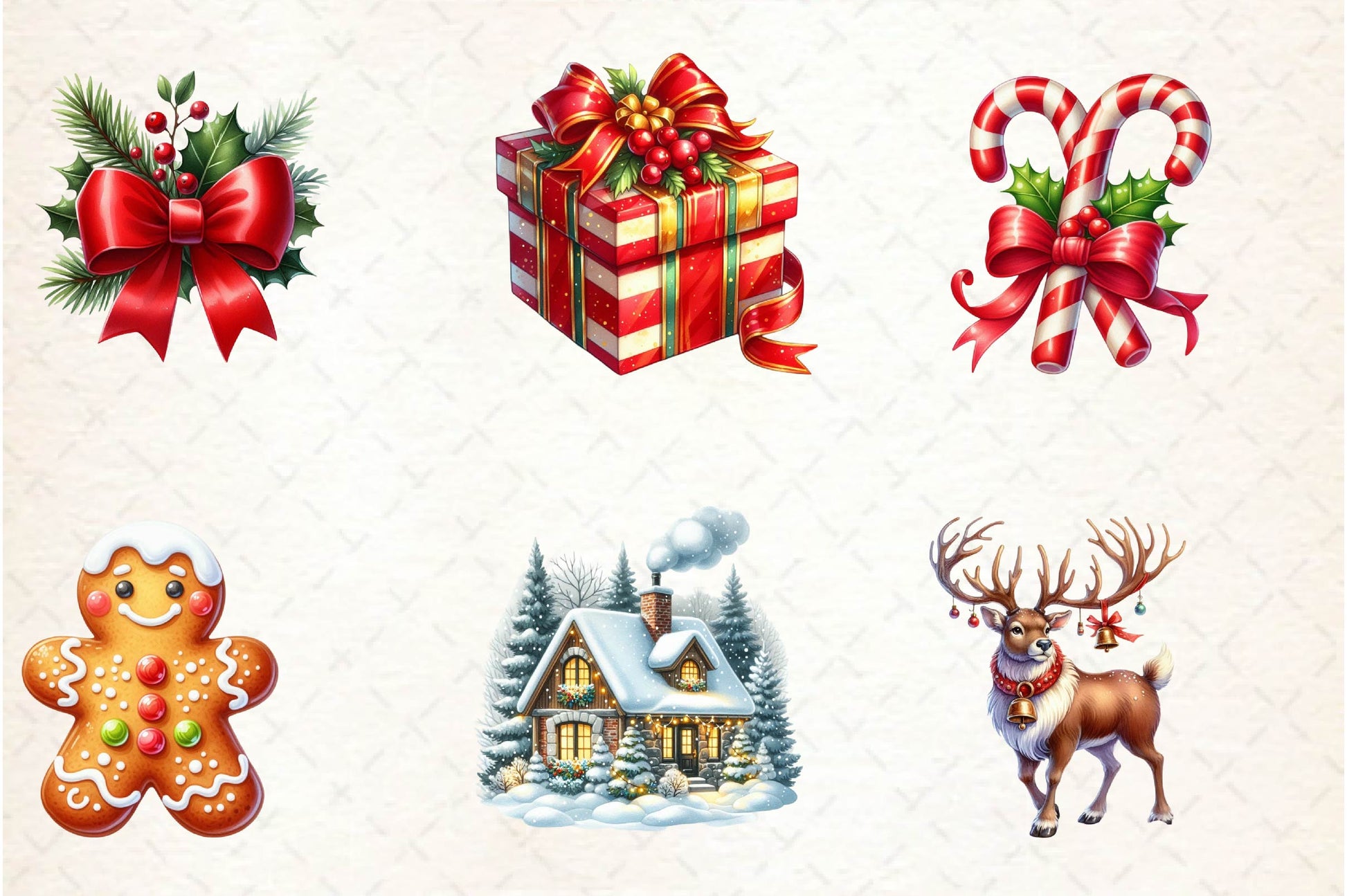 Classic Christmas Clipart Bundle - CraftNest - Digital Crafting and Art