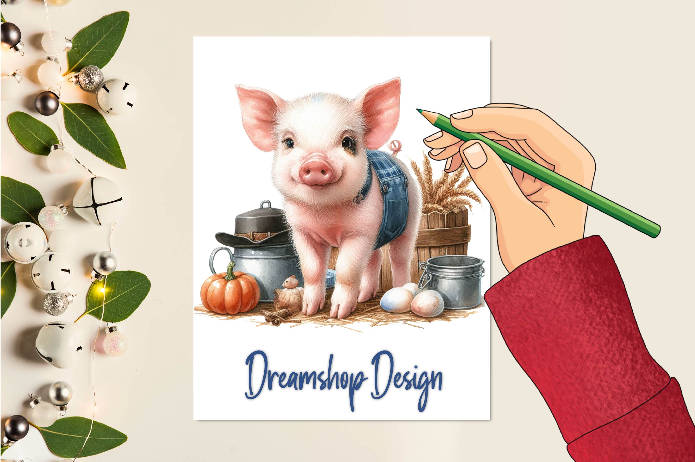 Farm Collection Clipart Bundle - CraftNest - Digital Crafting and Art