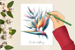 Paradise Flower Clipart Bundle - CraftNest - Digital Crafting and Art