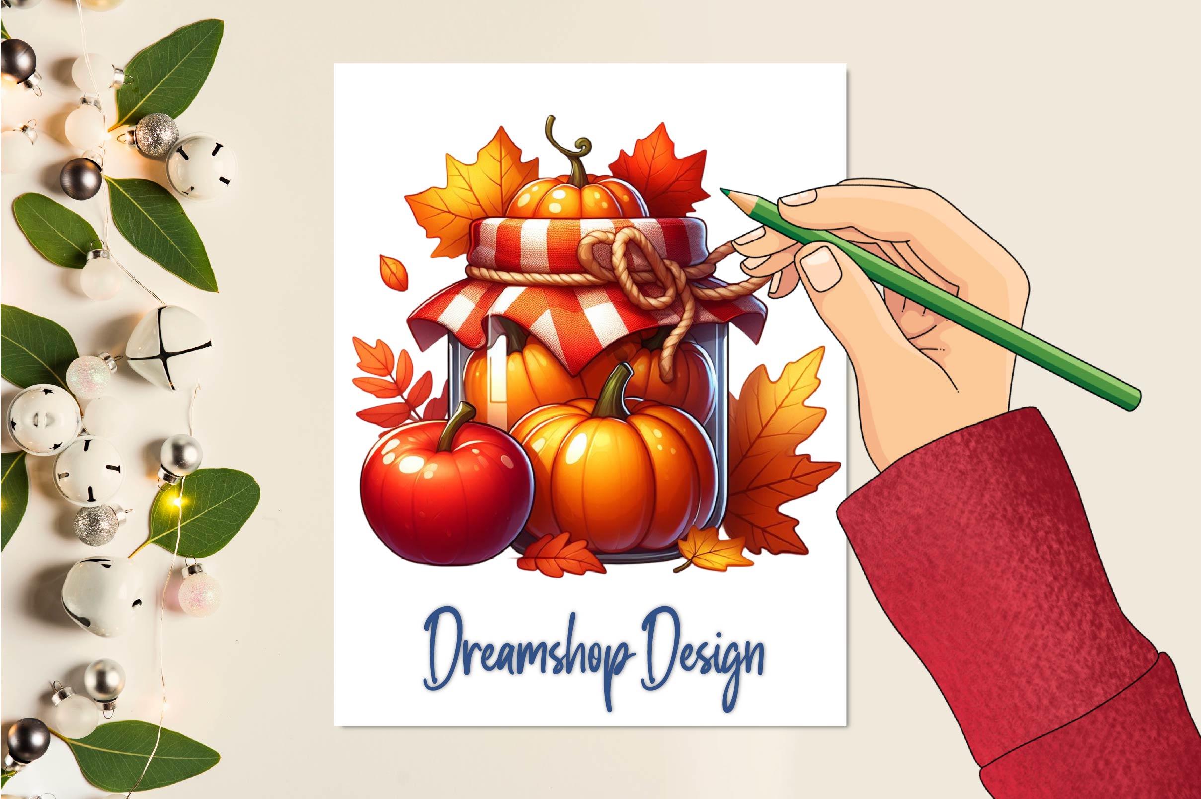 Autumn Jar Clipart Bundle - CraftNest - Digital Crafting and Art