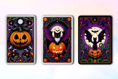 Halloween Animals Tarot Card Clipart Bundle - CraftNest - Digital Crafting and Art