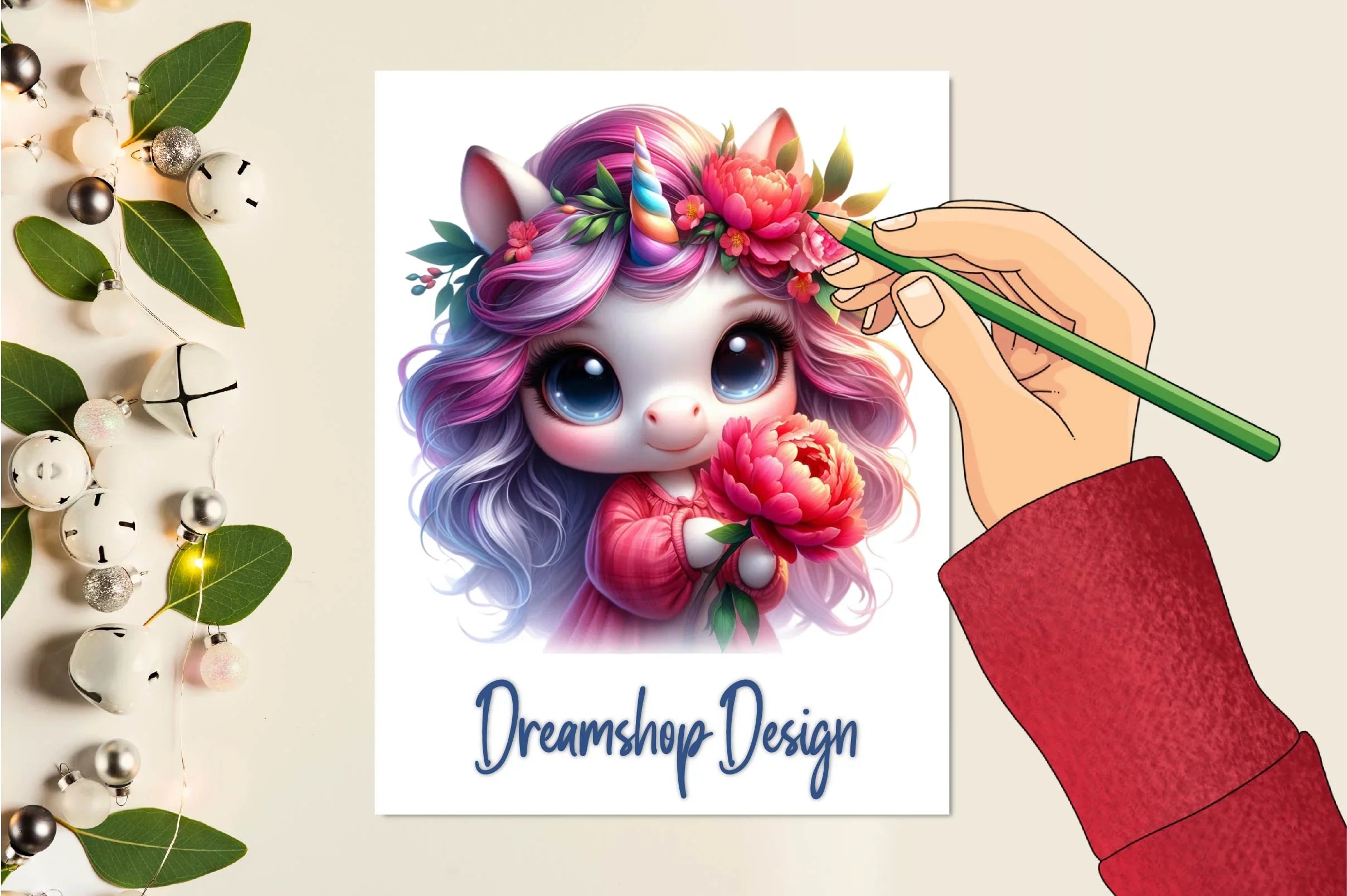 Unicorn Cute Unicorns Clipart Bundle - CraftNest - Digital Crafting and Art