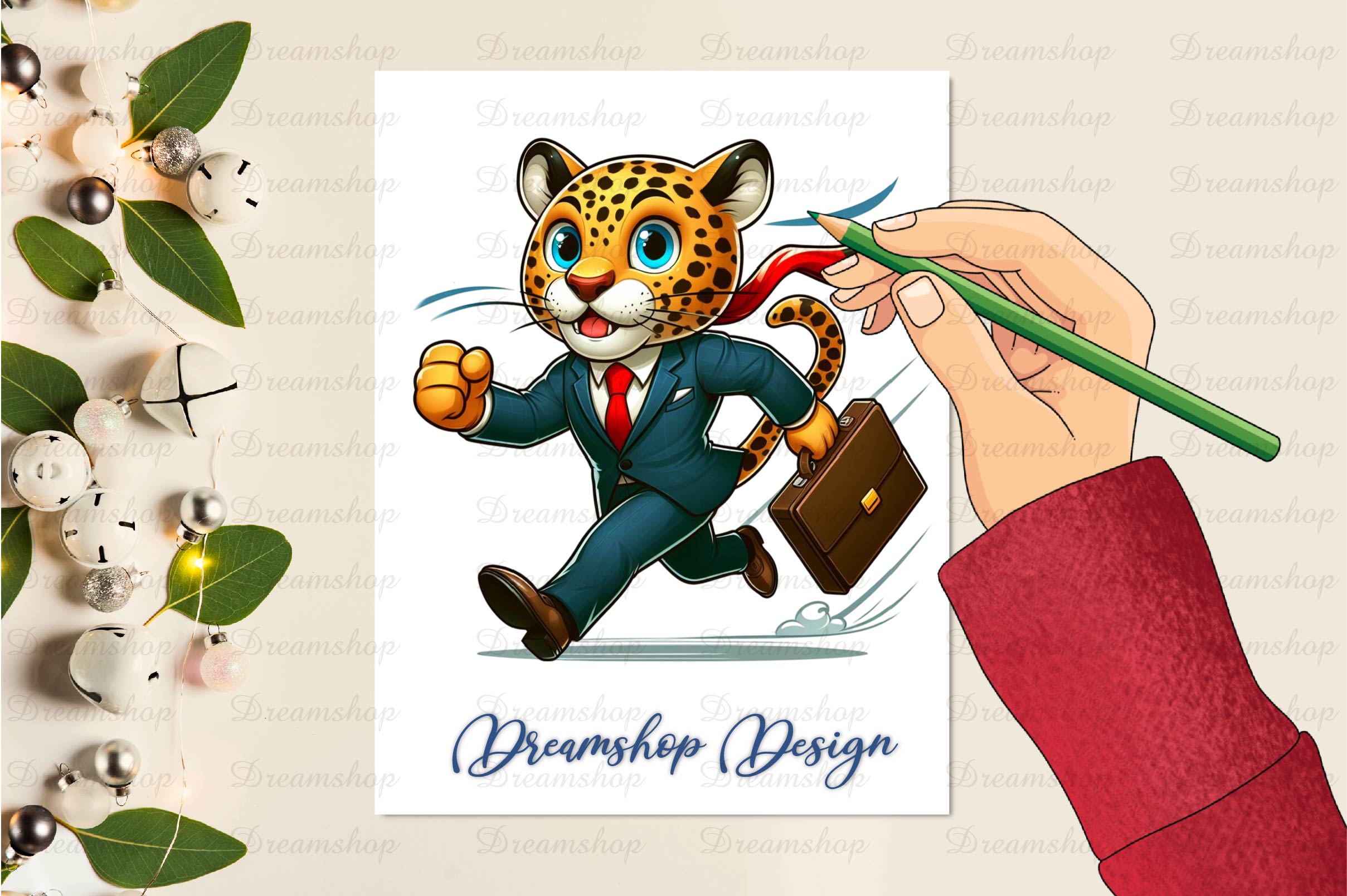 Cute Businessman Animals Clipart Bundle - CraftNest - Digital Crafting and Art