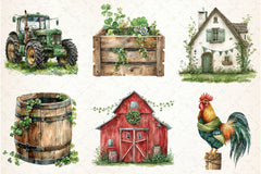 St Patrick's Day Farm Clipart Bundle - CraftNest - Digital Crafting and Art
