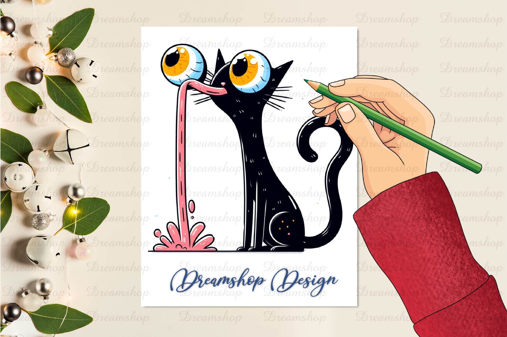 Funny Quirky Black Cats Clipart Bundle - CraftNest - Digital Crafting and Art