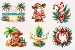 Summer Christmas Clipart Bundle - CraftNest - Digital Crafting and Art