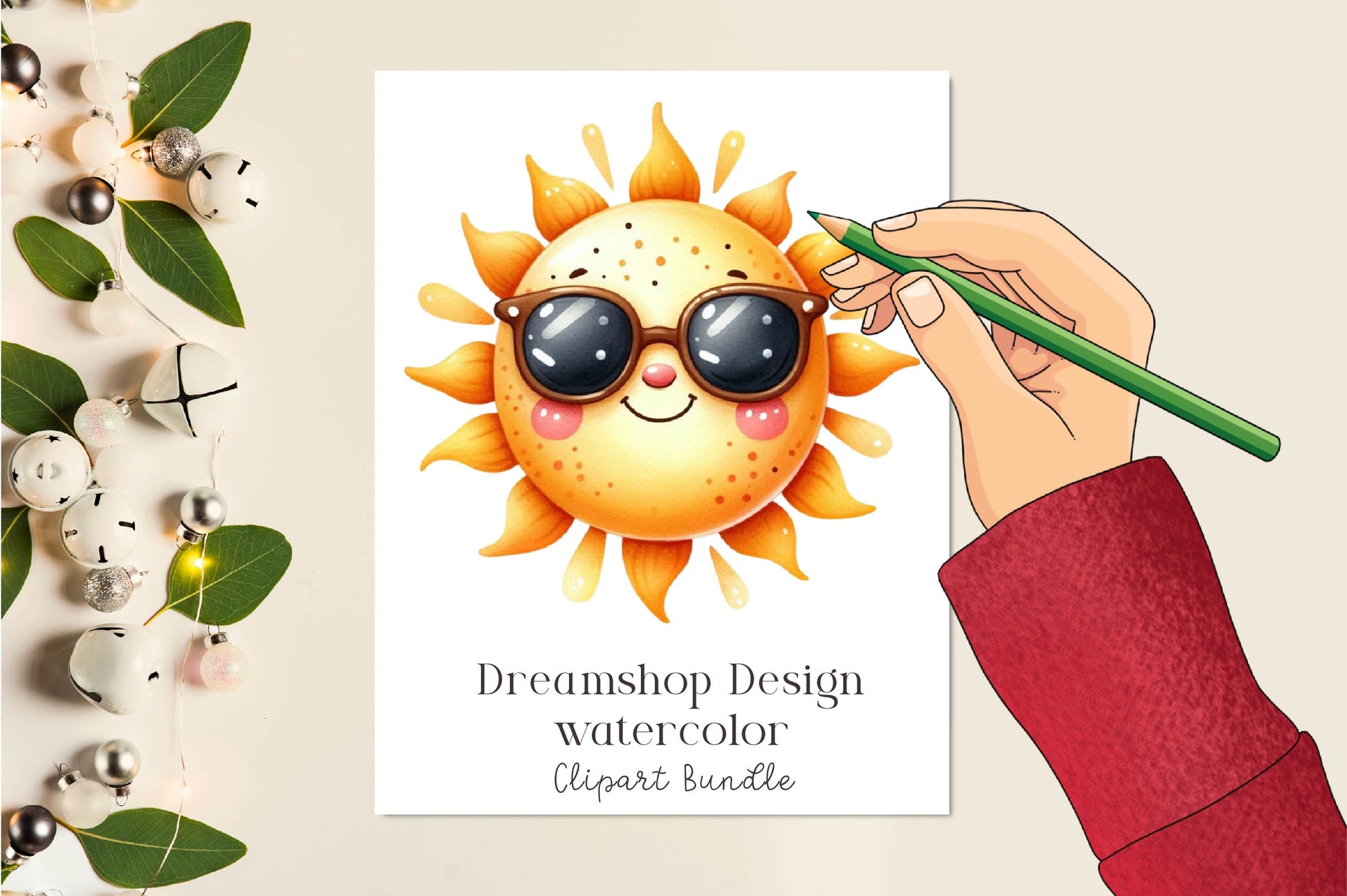 Sun Summer Clipart Bundle - CraftNest - Digital Crafting and Art