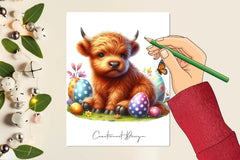 Easter Cow Clipart Bundle 2 - CraftNest - Digital Crafting and Art