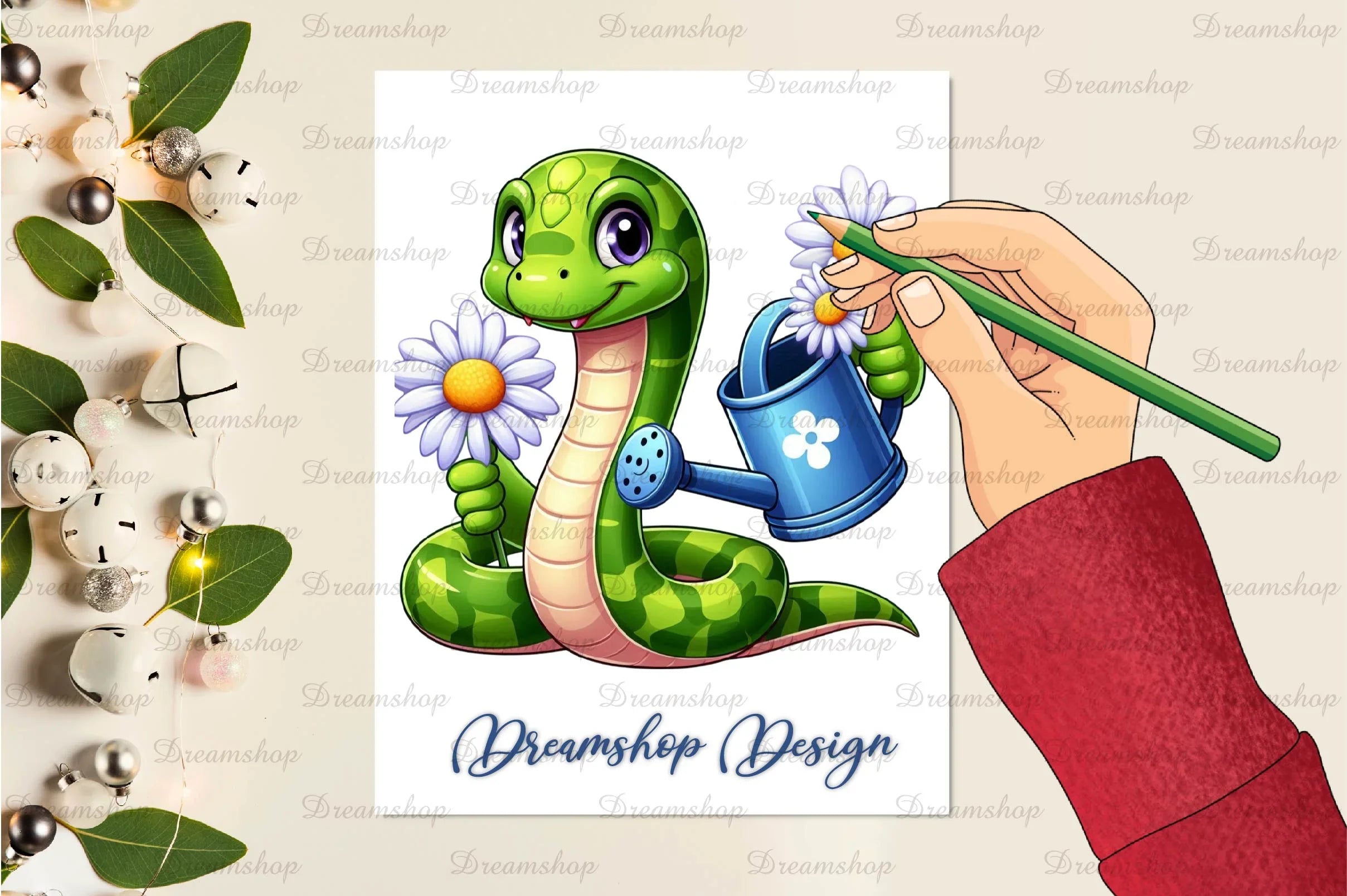 Cute Snake Snake Clipart Bundle - CraftNest - Digital Crafting and Art