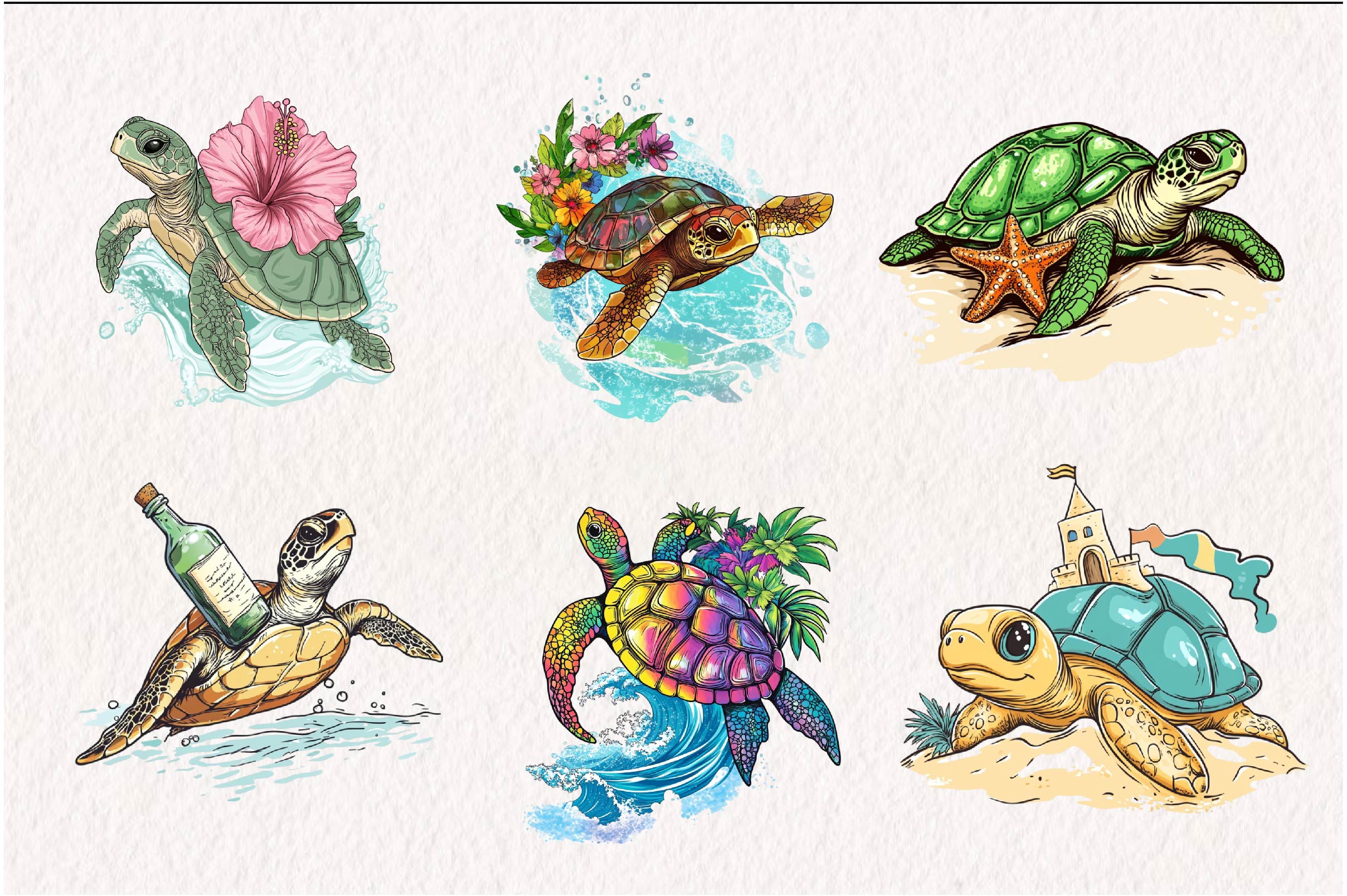 Summer Hedgehog Clipart Bundle 1 - CraftNest - Digital Crafting and Art