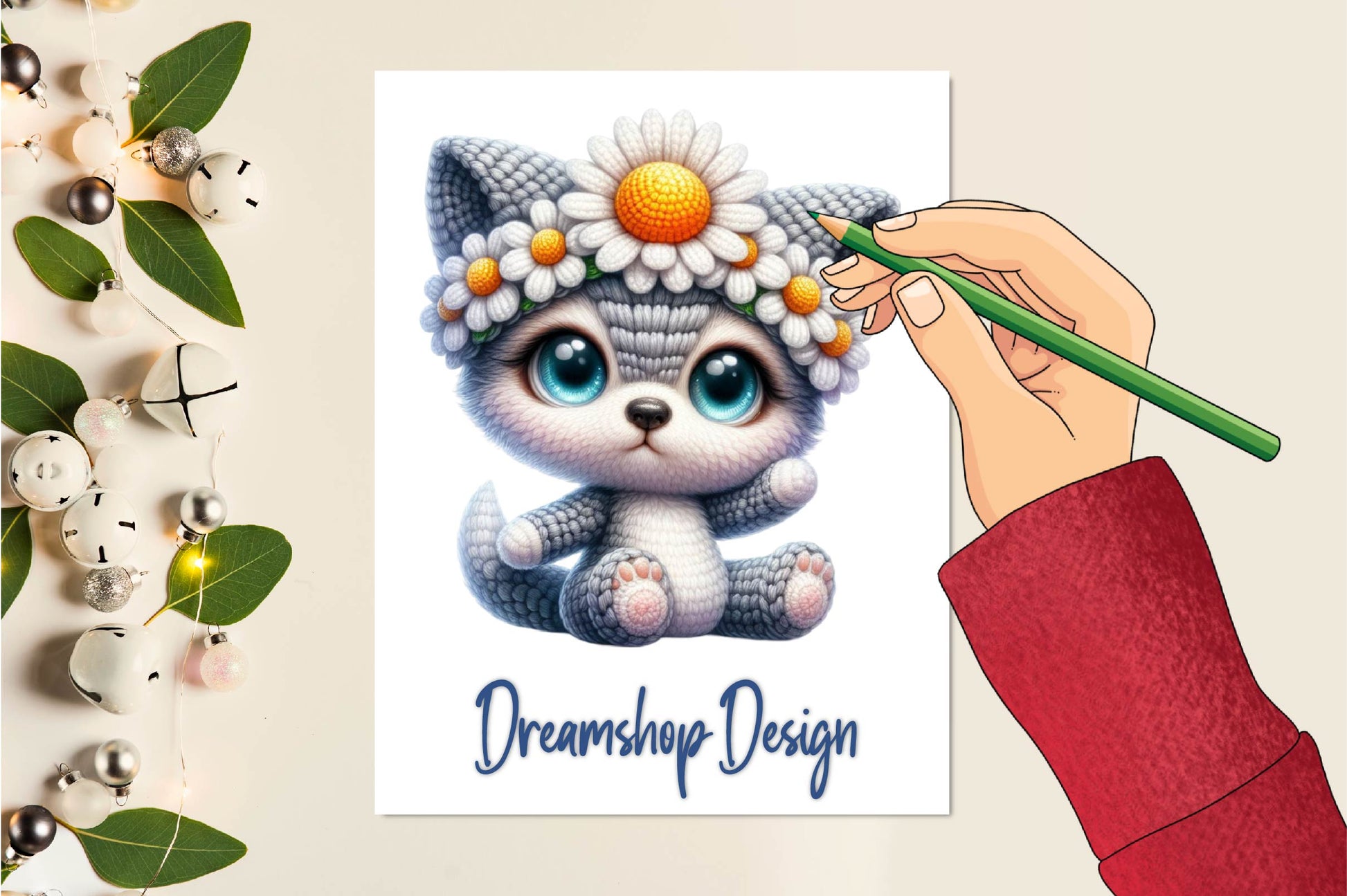 Crochet Animals And Flowers Clipart Bundle - CraftNest - Digital Crafting and Art