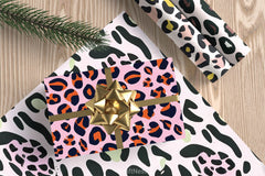 Neon Leopard Digital Papers - CraftNest - Digital Crafting and Art