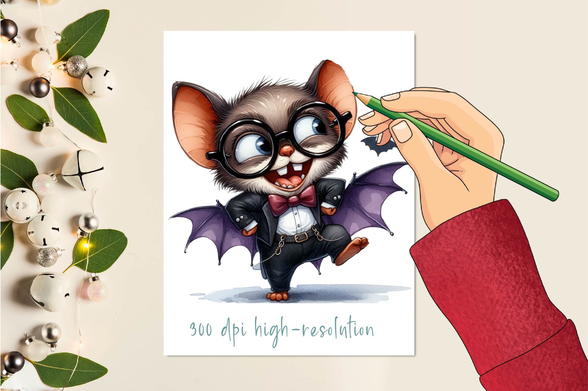 Coquette Bat Bow Halloween Clipart Bundle - CraftNest - Digital Crafting and Art