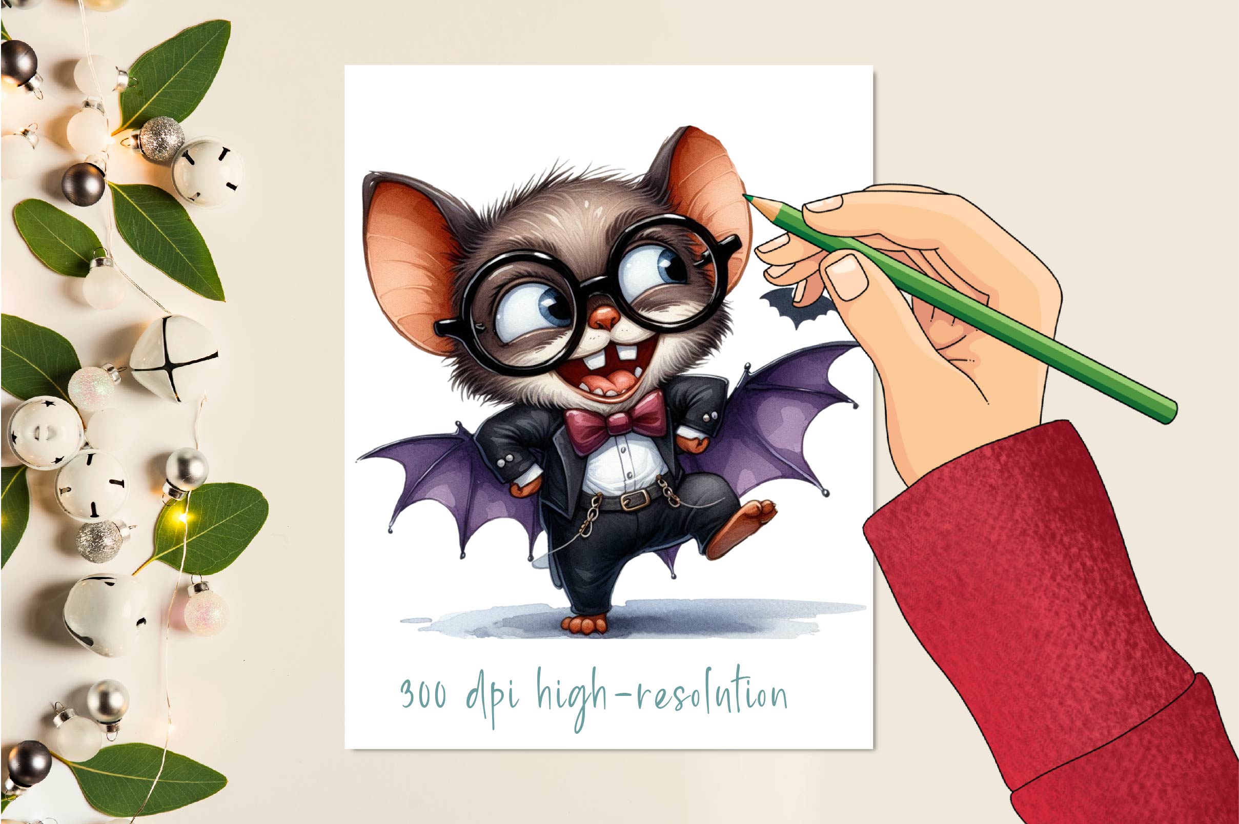 Coquette Bat Bow Halloween Clipart Bundle - CraftNest - Digital Crafting and Art