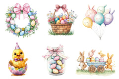 Easter Party Clipart Bundle - CraftNest - Digital Crafting and Art