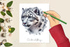 Snow Leopard Clipart Bundle