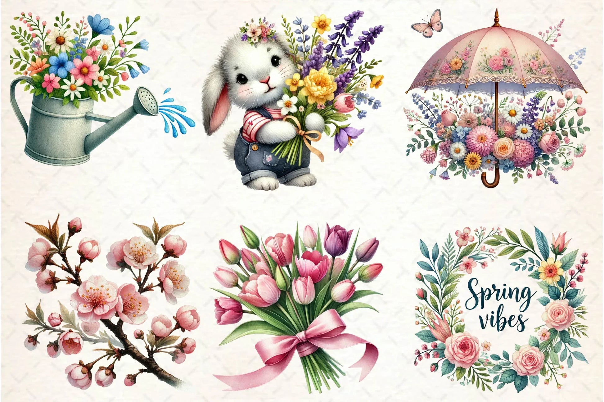 Spring Clipart Bundle 1 - CraftNest - Digital Crafting and Art
