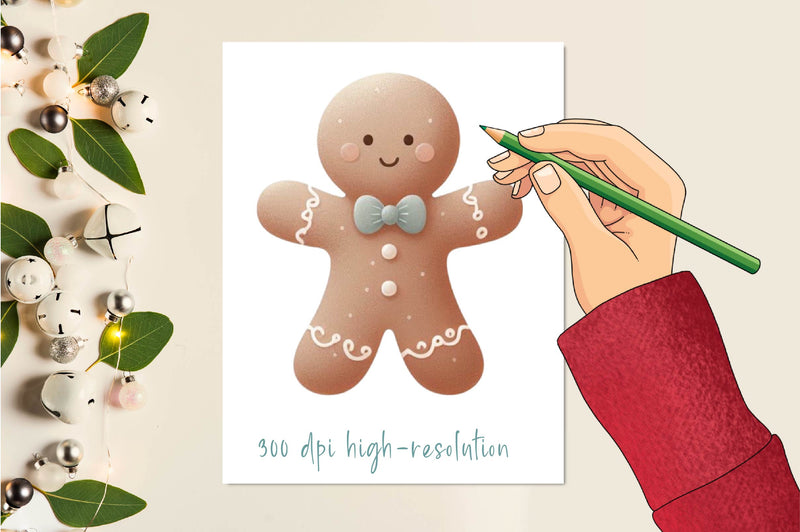 Christmas Gingerbread Clipart Bundle 1 - CraftNest - Digital Crafting and Art