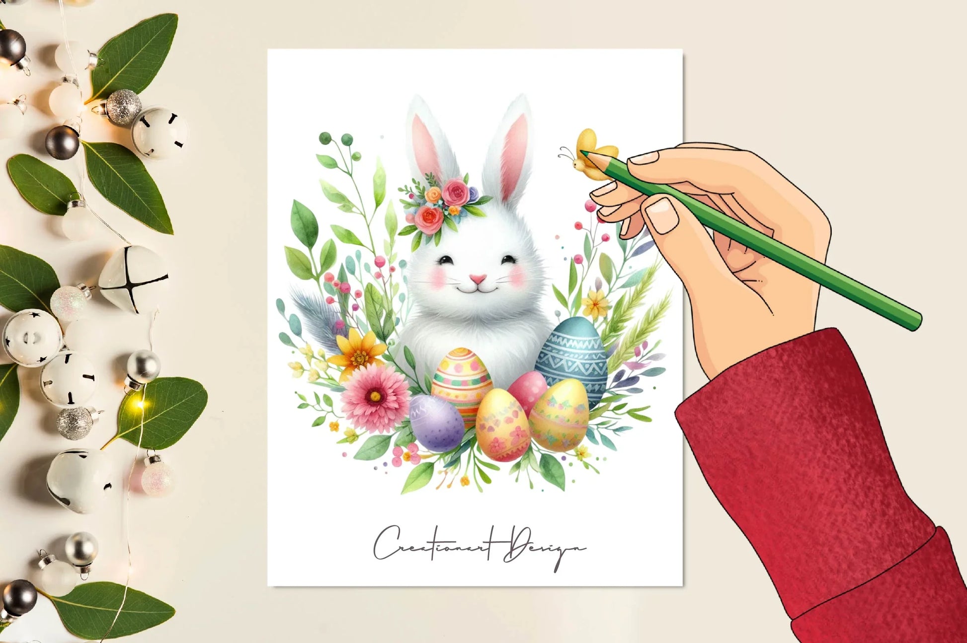 Easter Bunny Clipart Bundle 10 - CraftNest - Digital Crafting and Art