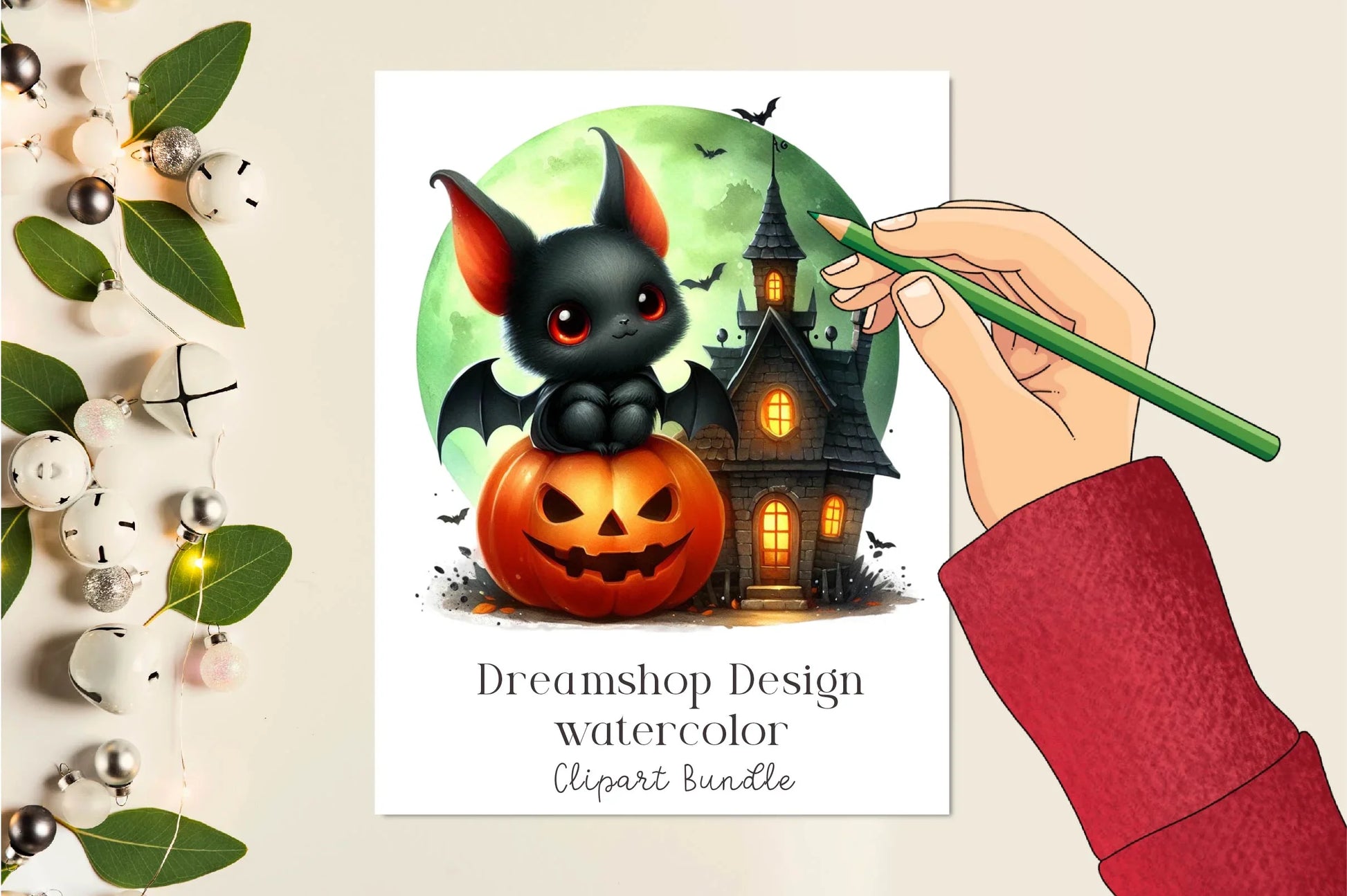 Halloween Bat Clipart Bundle 1 - CraftNest - Digital Crafting and Art