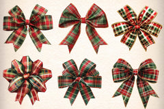 Christmas Present Bow Clipart Bundle - CraftNest - Digital Crafting and Art