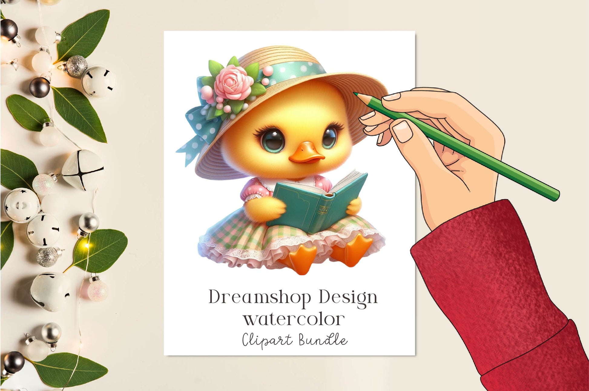 Duck Cute Baby Ducks Clipart Bundle - CraftNest - Digital Crafting and Art
