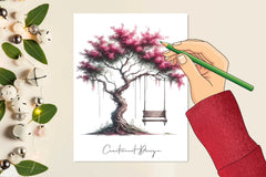 Tree Swings Clipart Bundle - CraftNest - Digital Crafting and Art