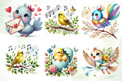 Bird Clipart Bundle - CraftNest - Digital Crafting and Art