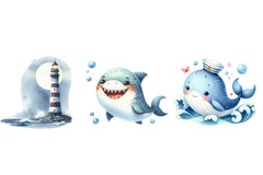 Nautical For Kids Clipart Bundle - CraftNest - Digital Crafting and Art