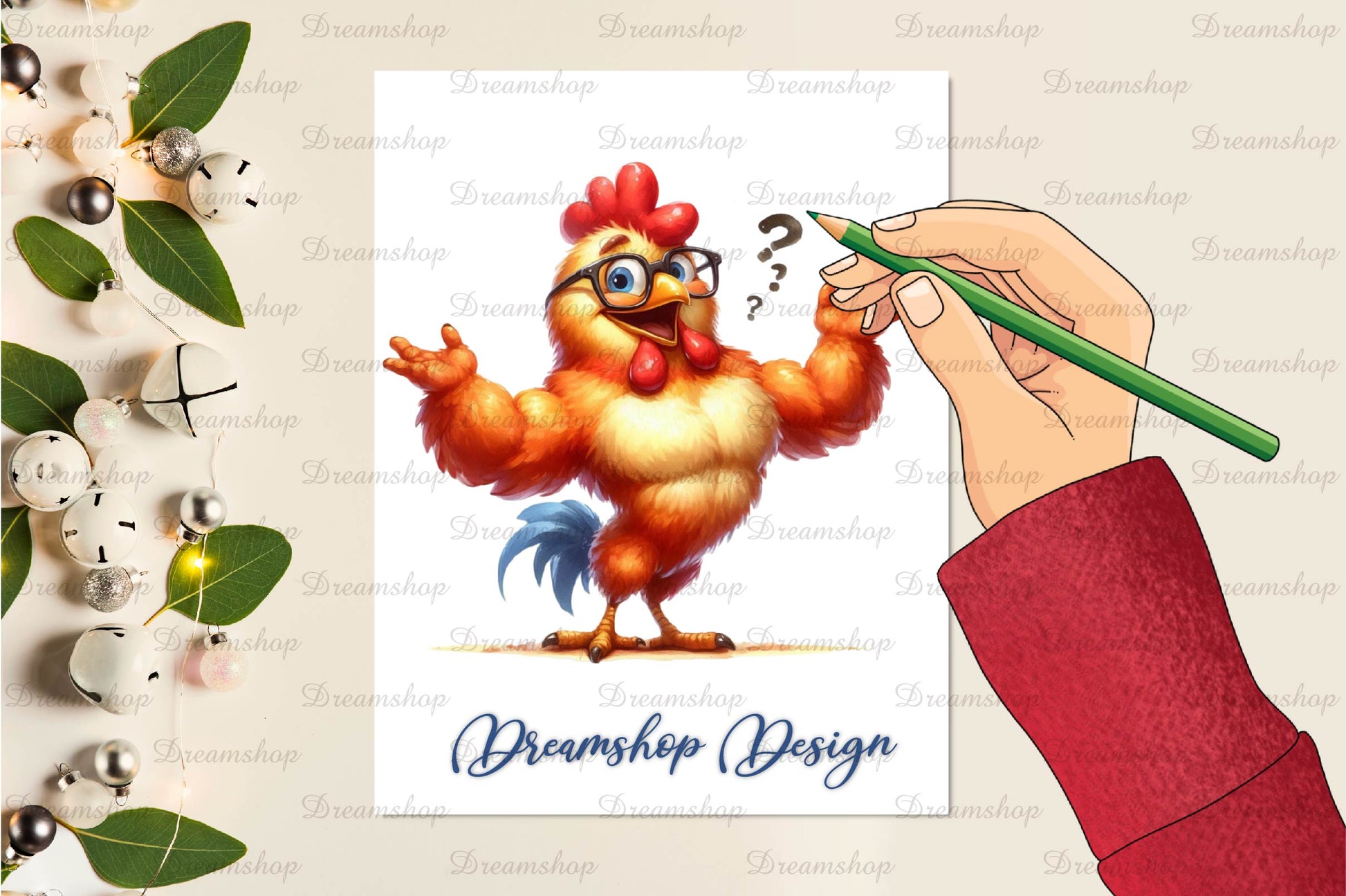 Cute Chicken Funny Chicken Clipart Bundle - CraftNest - Digital Crafting and Art