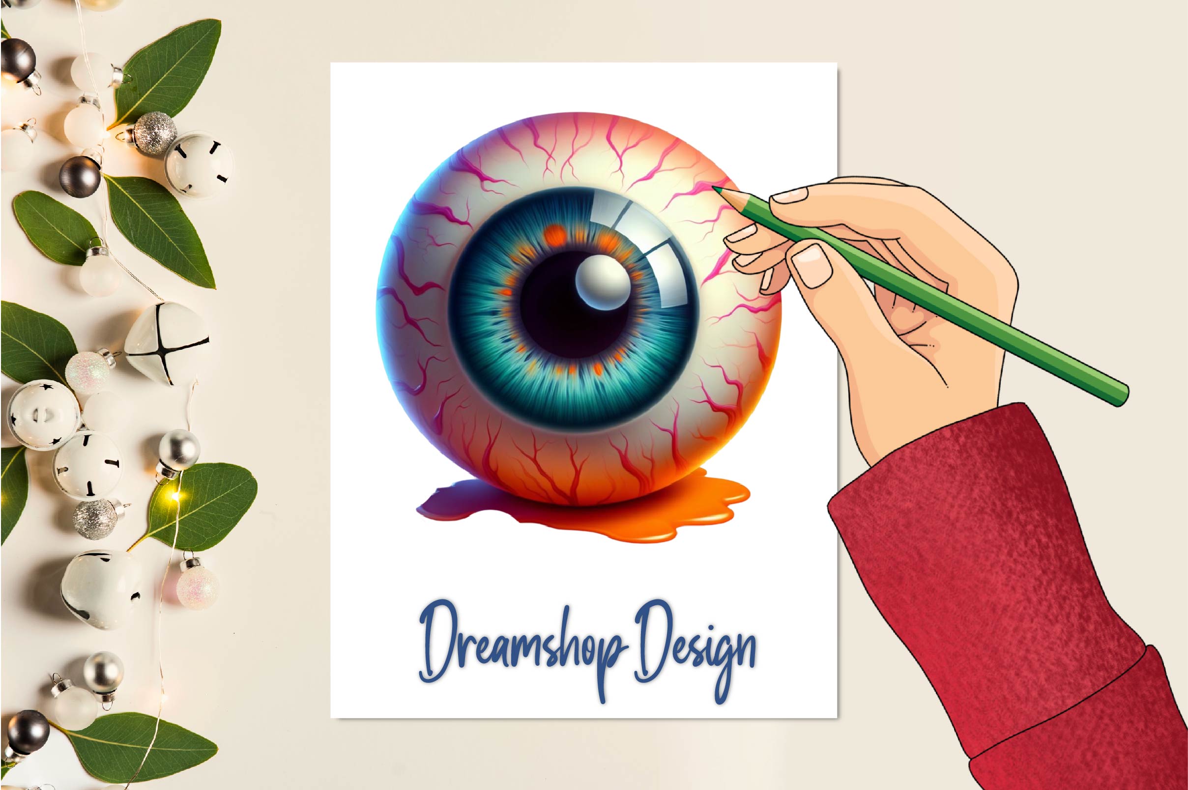Halloween Eyeball Clipart Bundle - CraftNest - Digital Crafting and Art