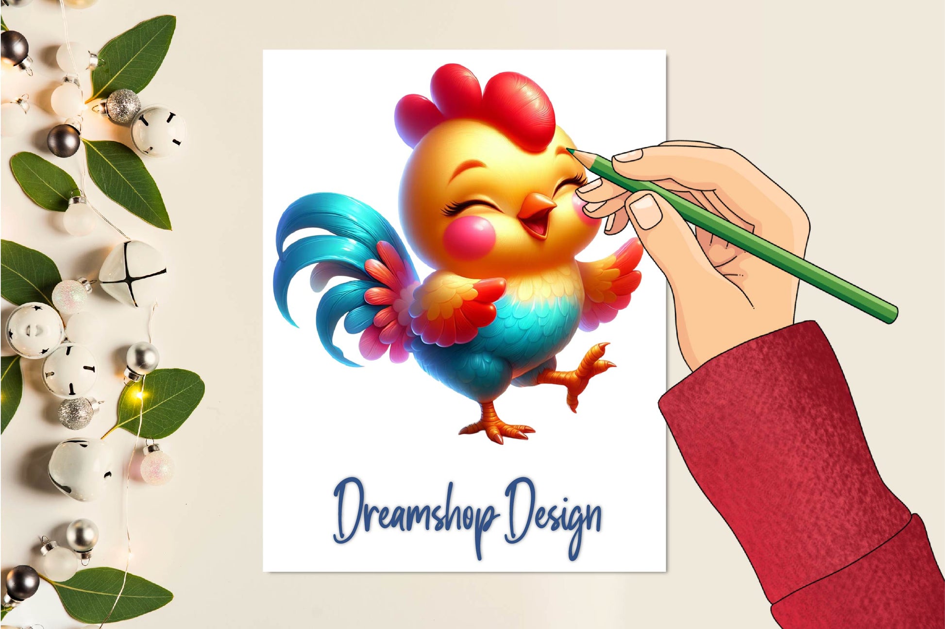 Cute Rooster Clipart Bundle - CraftNest - Digital Crafting and Art