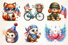 Memorial Day Clipart Bundle - CraftNest - Digital Crafting and Art