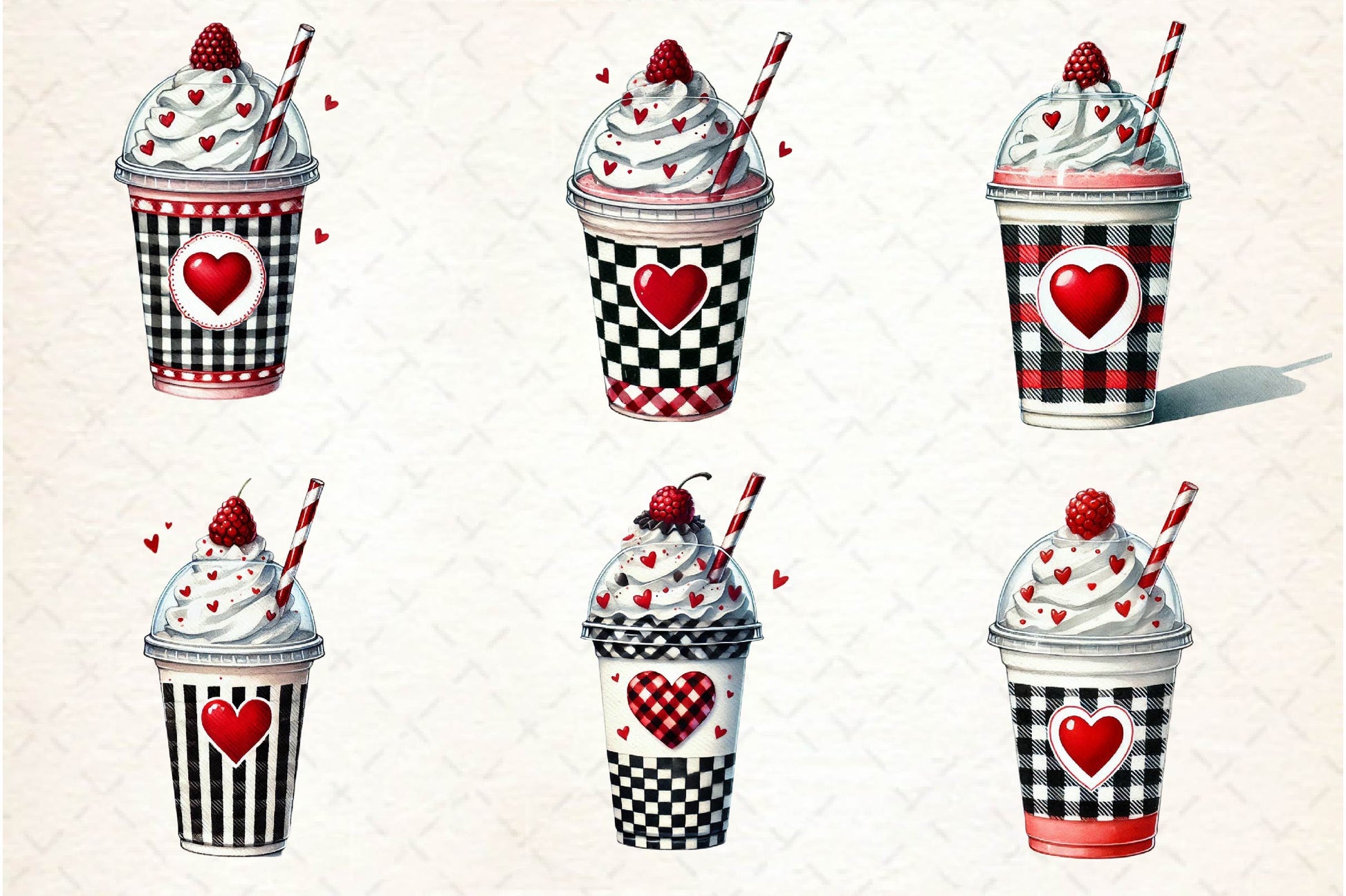 Valentine Day Coffee Clipart Bundle - CraftNest - Digital Crafting and Art