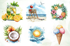 Mega Summer Clipart Bundle - CraftNest - Digital Crafting and Art