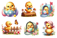 Spring & Easter Duck Clipart Bundle - CraftNest - Digital Crafting and Art