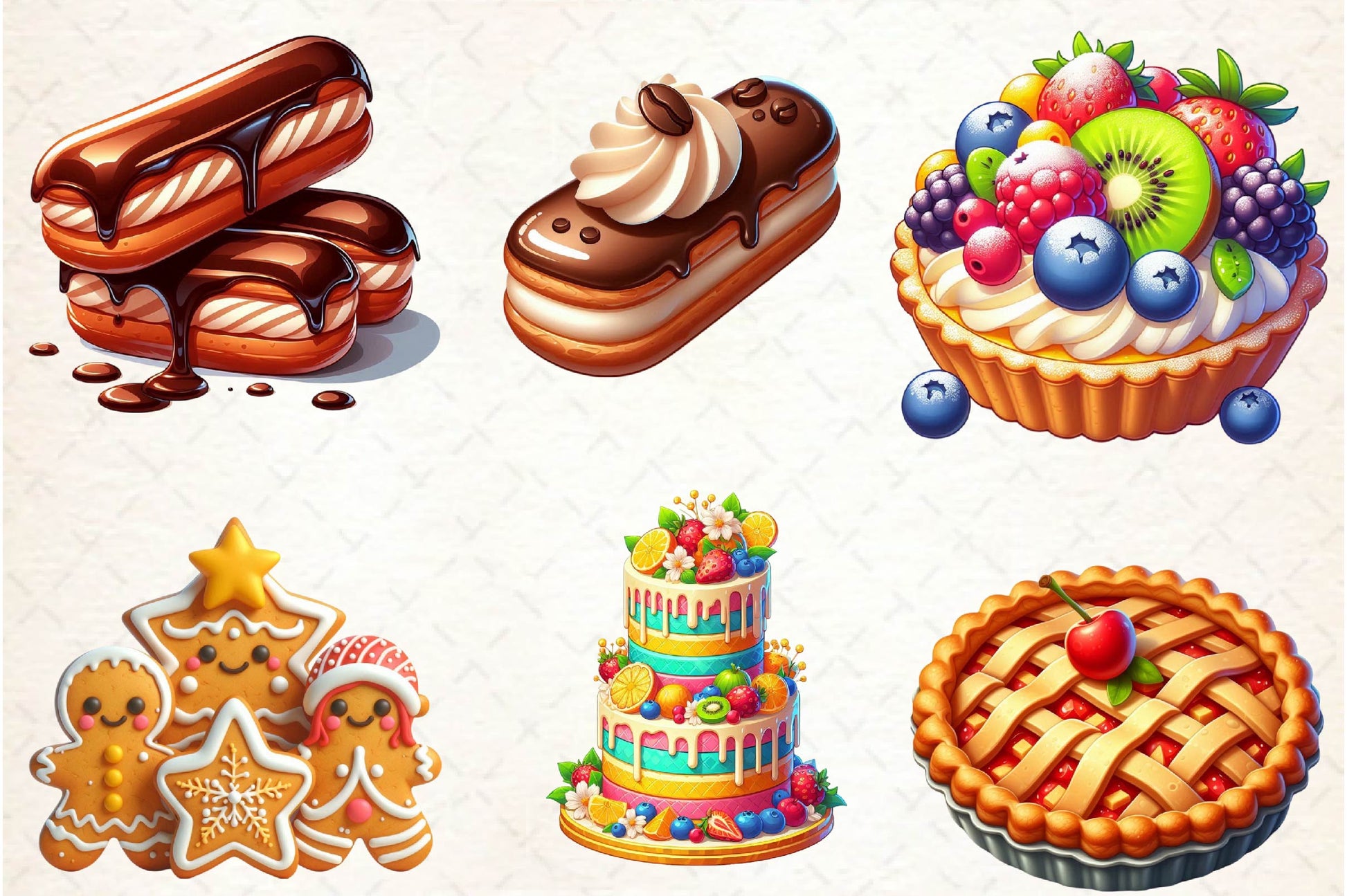 Dessert Clipart Bundle - CraftNest - Digital Crafting and Art