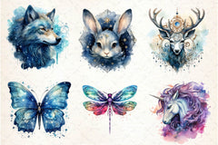 Celestial Fantasy Creatures Clipart Bundle - CraftNest - Digital Crafting and Art
