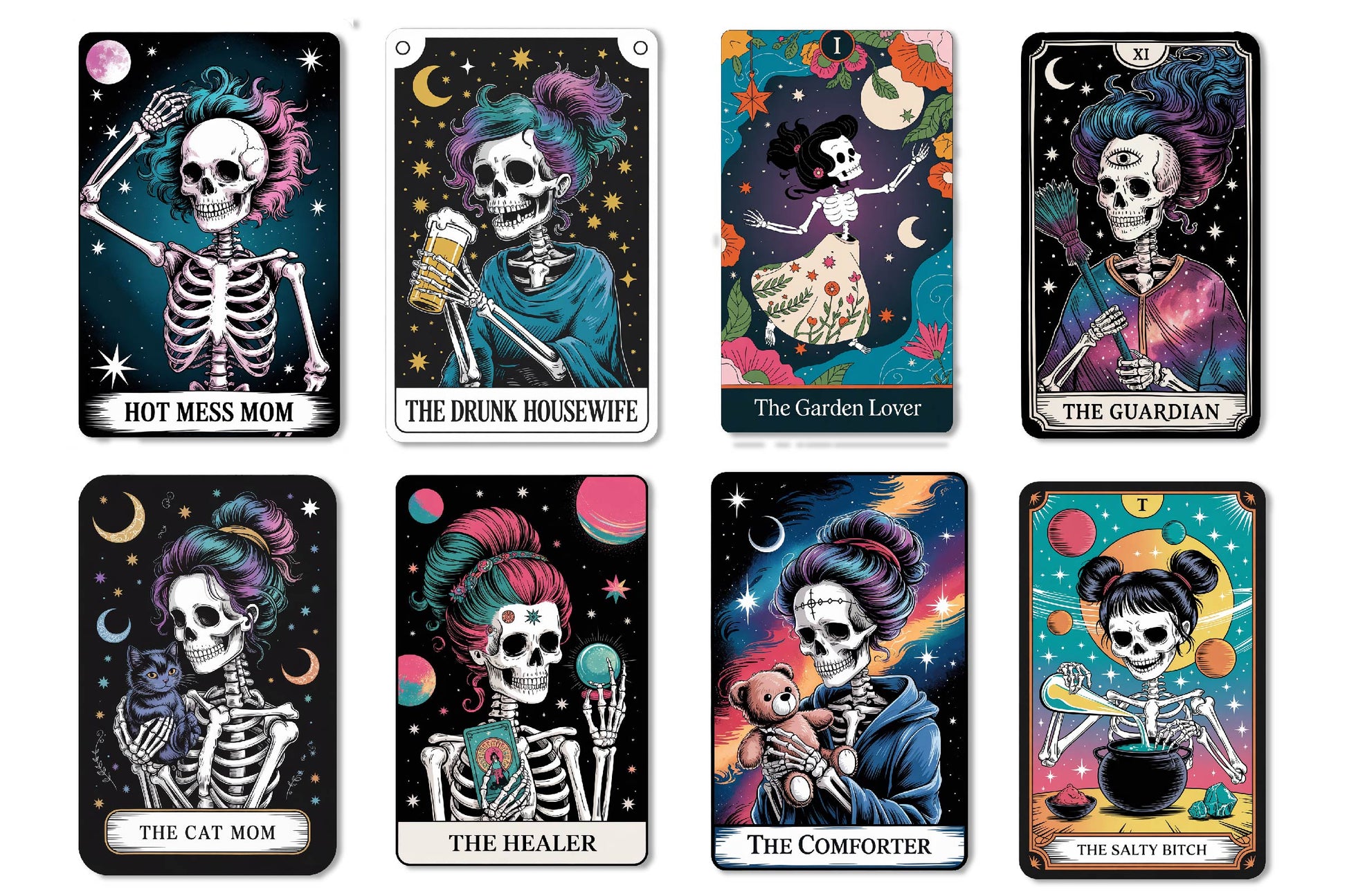 Mother'S Day Tarot Card Clipart Bundle - CraftNest - Digital Crafting and Art