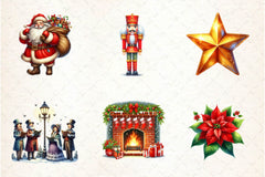 Classic Christmas Clipart Bundle - CraftNest - Digital Crafting and Art