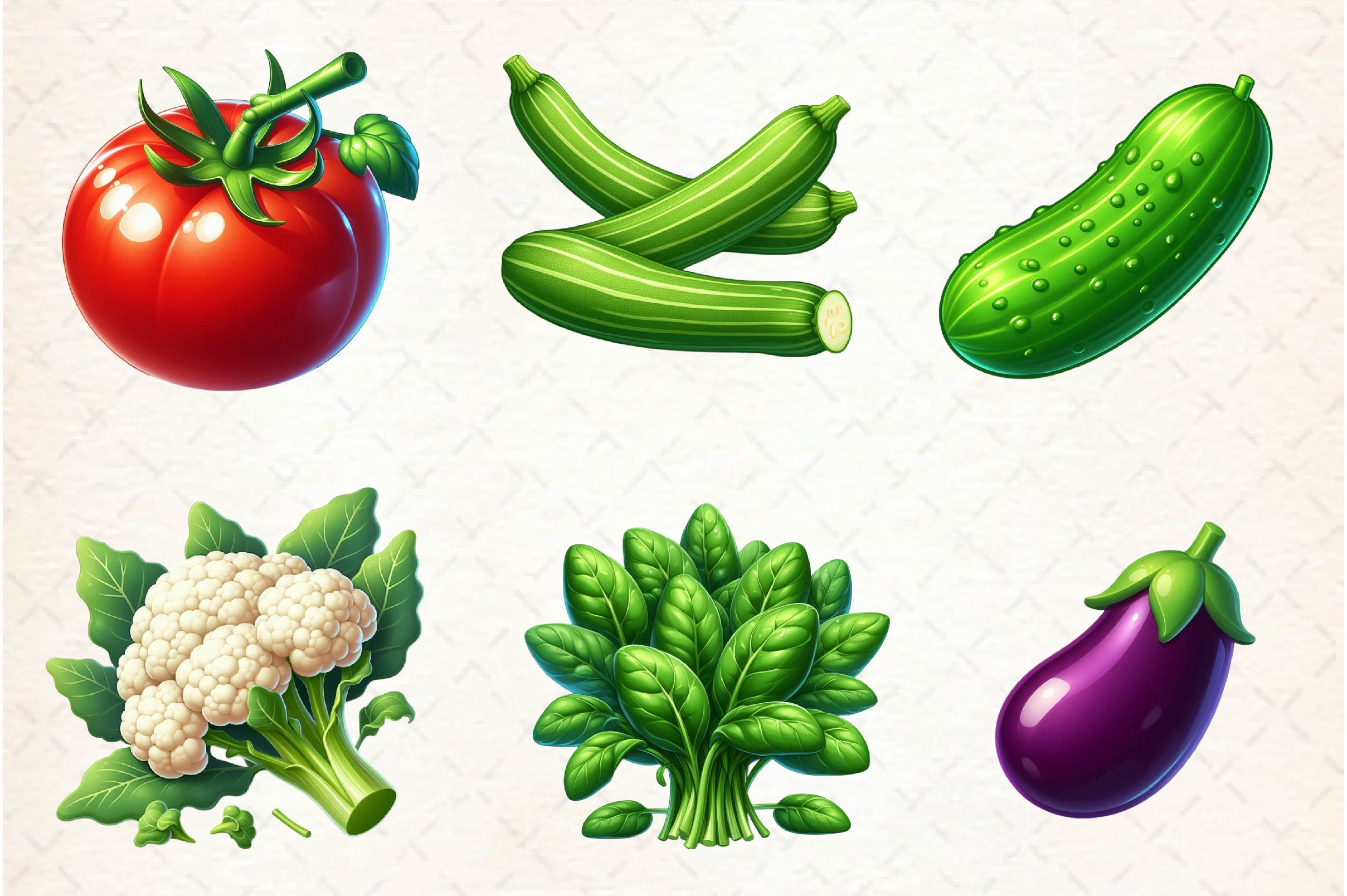 Vegetables Clipart Bundle - CraftNest - Digital Crafting and Art