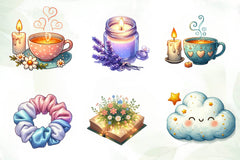 Evening Routine Clipart Bundle - CraftNest - Digital Crafting and Art