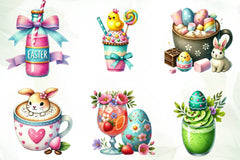 Easter Drinks Clipart Bundle - CraftNest - Digital Crafting and Art