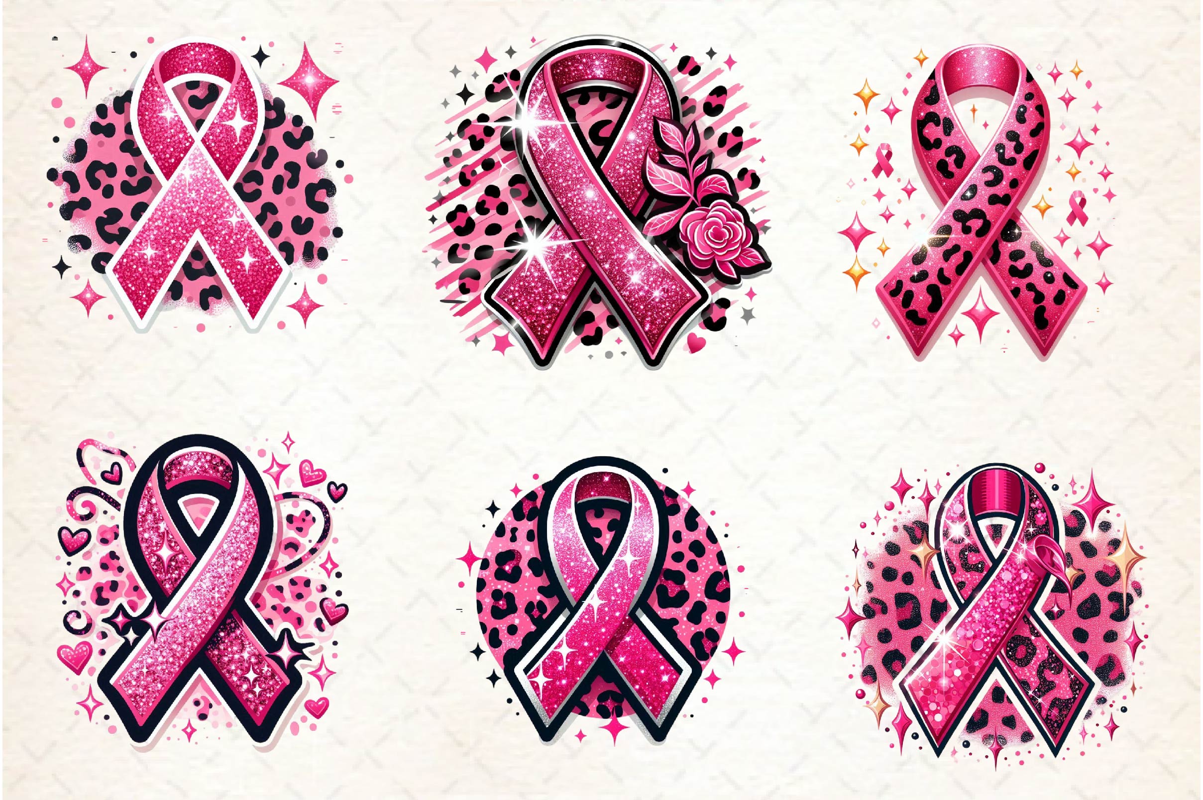 Breast Cancer Awareness Clipart Bundle 2 - CraftNest - Digital Crafting and Art