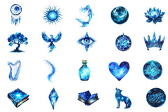 Magical Celestial Clipart Bundle - CraftNest - Digital Crafting and Art