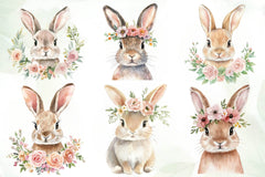 Easter Bunny Easter Clipart Bundle 1 - CraftNest - Digital Crafting and Art