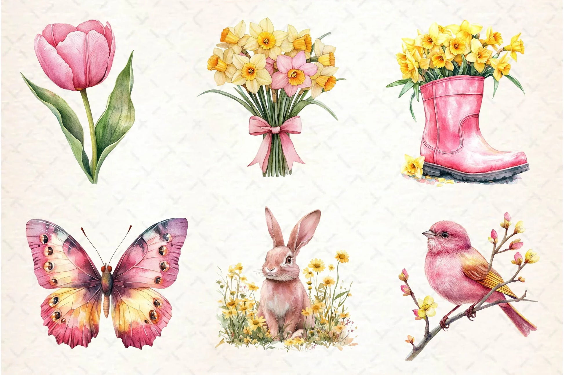 Simple Easter & Spring Clipart Bundle - CraftNest - Digital Crafting and Art